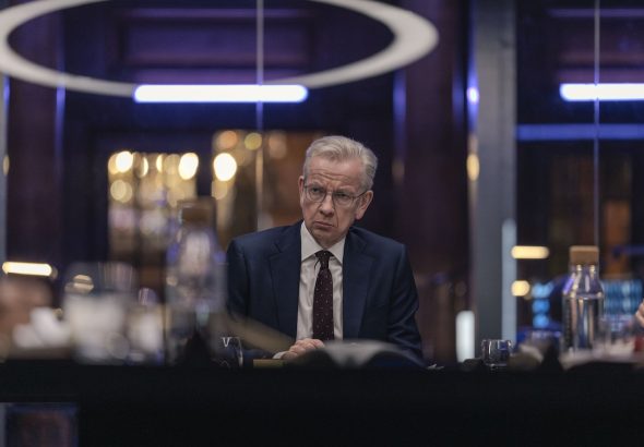 Prime Minister Michael Gove in The Wargame Day 1