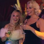 Juno Temple as Keeley and Hannah Waddingham as Rebecca in Ted Lasso S04E06