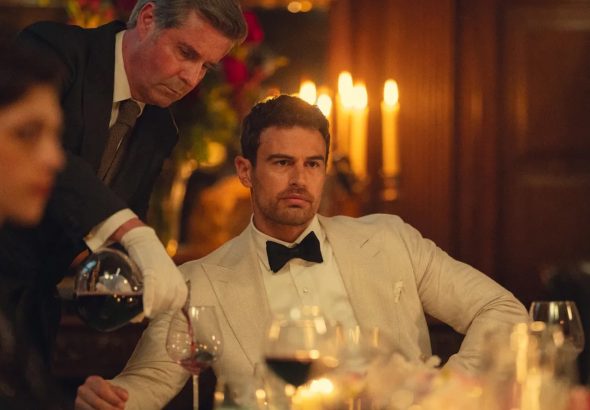 Theo James as Eddie Horniman in The Gentlemen season two