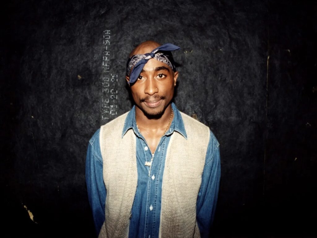 Tupac Shakur pictured in 1994