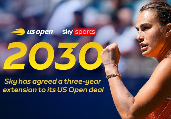 US Open tennis on Sky until 2030