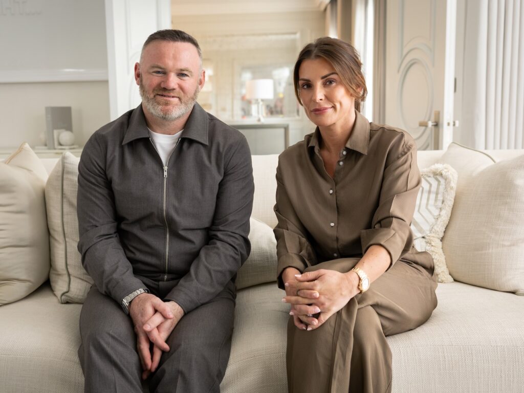 Wayne Rooney and Coleen Rooney for The Real Rooneys