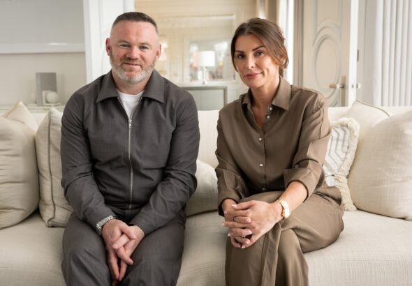 Wayne Rooney and Coleen Rooney for The Real Rooneys