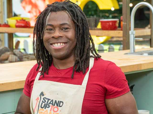 Ade Adepitan for Great British Bake Off