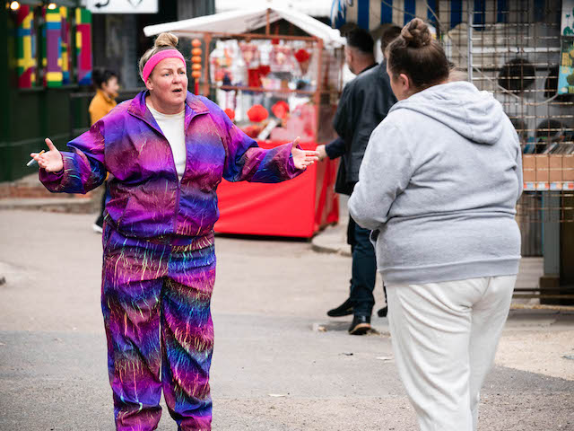 Karen and Bernadette on EastEnders on June 25, 2021