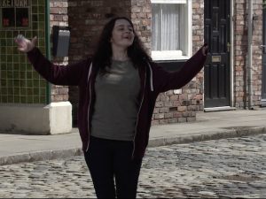 Nina on Coronation Street on June 14, 2021