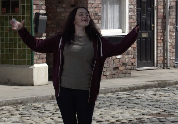 Nina on Coronation Street on June 14, 2021