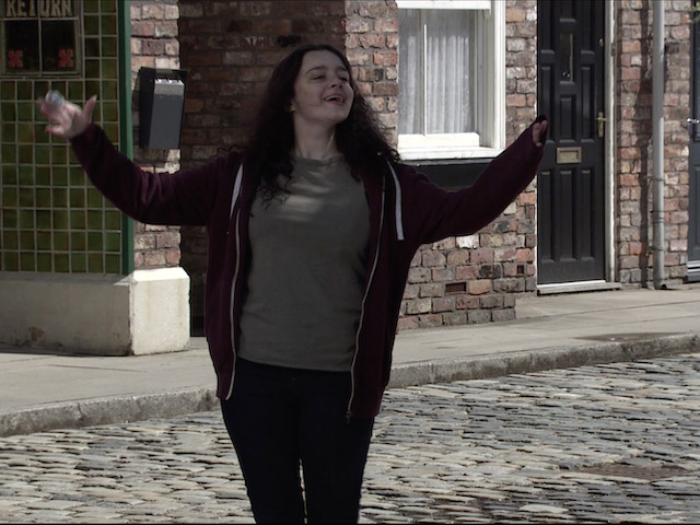 Nina on Coronation Street on June 14, 2021