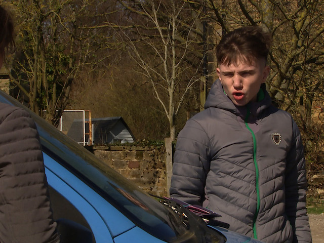 A troublesome lad on Emmerdale on May 25, 2021