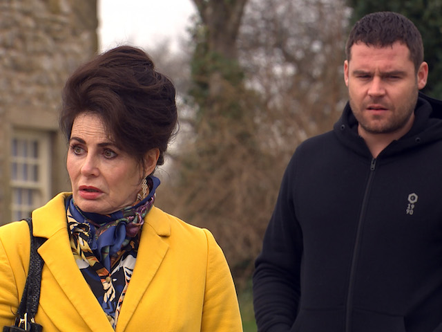 Faith and Aaron on Emmerdale on May 10, 2021