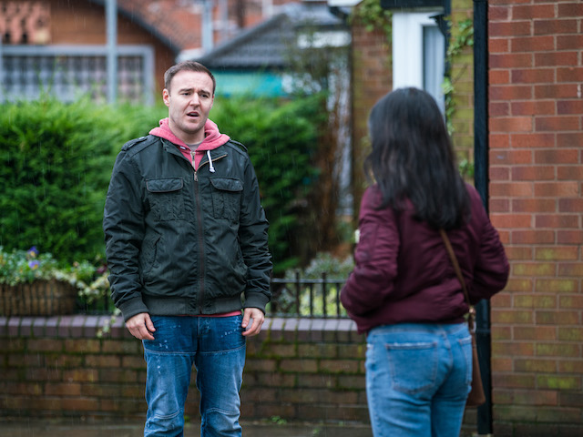 Tyrone on Coronation Street on March 10, 2021