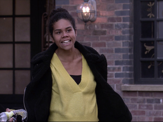 Grace and Michael on Coronation Street on January 25, 2021