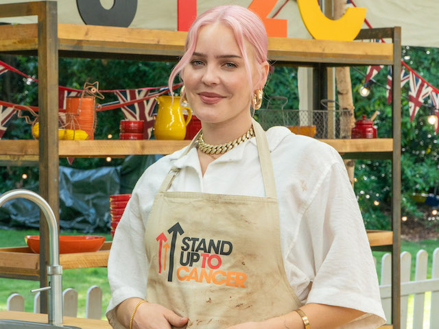 Anne-Marie for Great British Bake Off