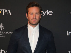 Actor Armie Hammer arrives for the InStyle party at the Toronto International Film Festival (TIFF) in Toronto, Canada on September 8, 2018.