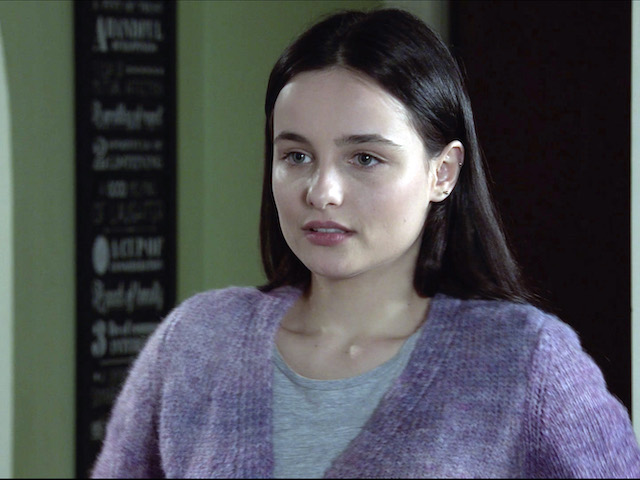 Alina on Coronation Street on April 1, 2021