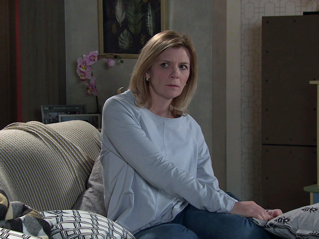 Leanne on Coronation Street on March 3, 2021