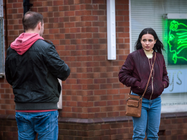Alina on Coronation Street on March 10, 2021