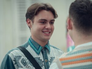 Bradley Riches as James McEwan in Heartstopper