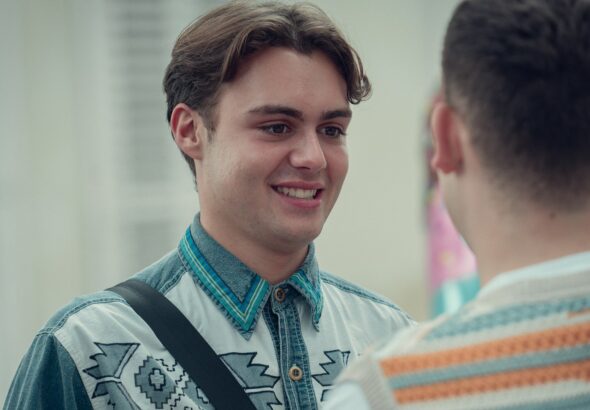 Bradley Riches as James McEwan in Heartstopper