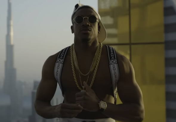 Bugzy Malone in the music video for “Drama”