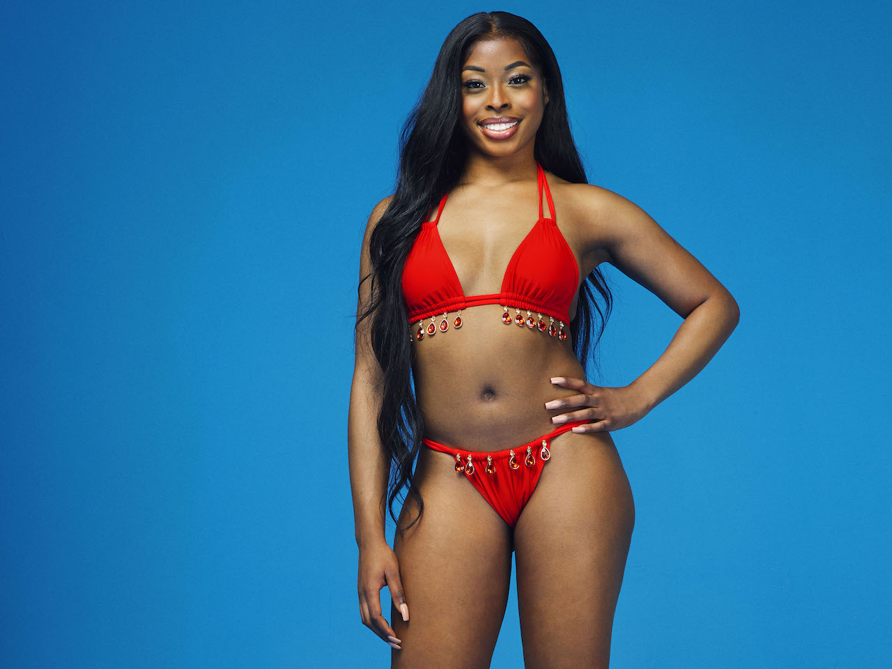 Catherine Agbaje for Love Island