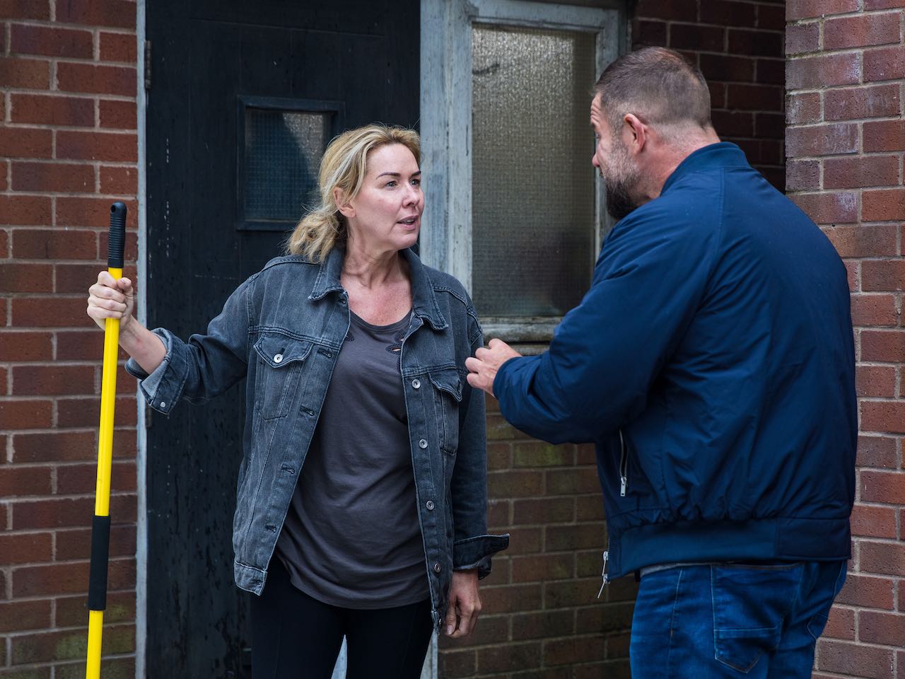 Cassie and Dean on Coronation Street on September 4, 2023