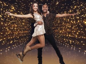 Colin Jackson and Klabera Komini for Dancing On Ice