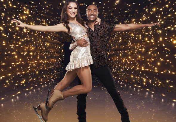 Colin Jackson and Klabera Komini for Dancing On Ice