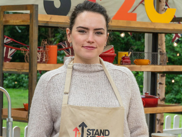 Daisy Ridley for Great British Bake Off