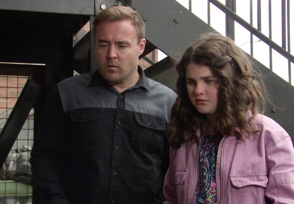Tyrone and Hope on Coronation Street on September 6, 2023