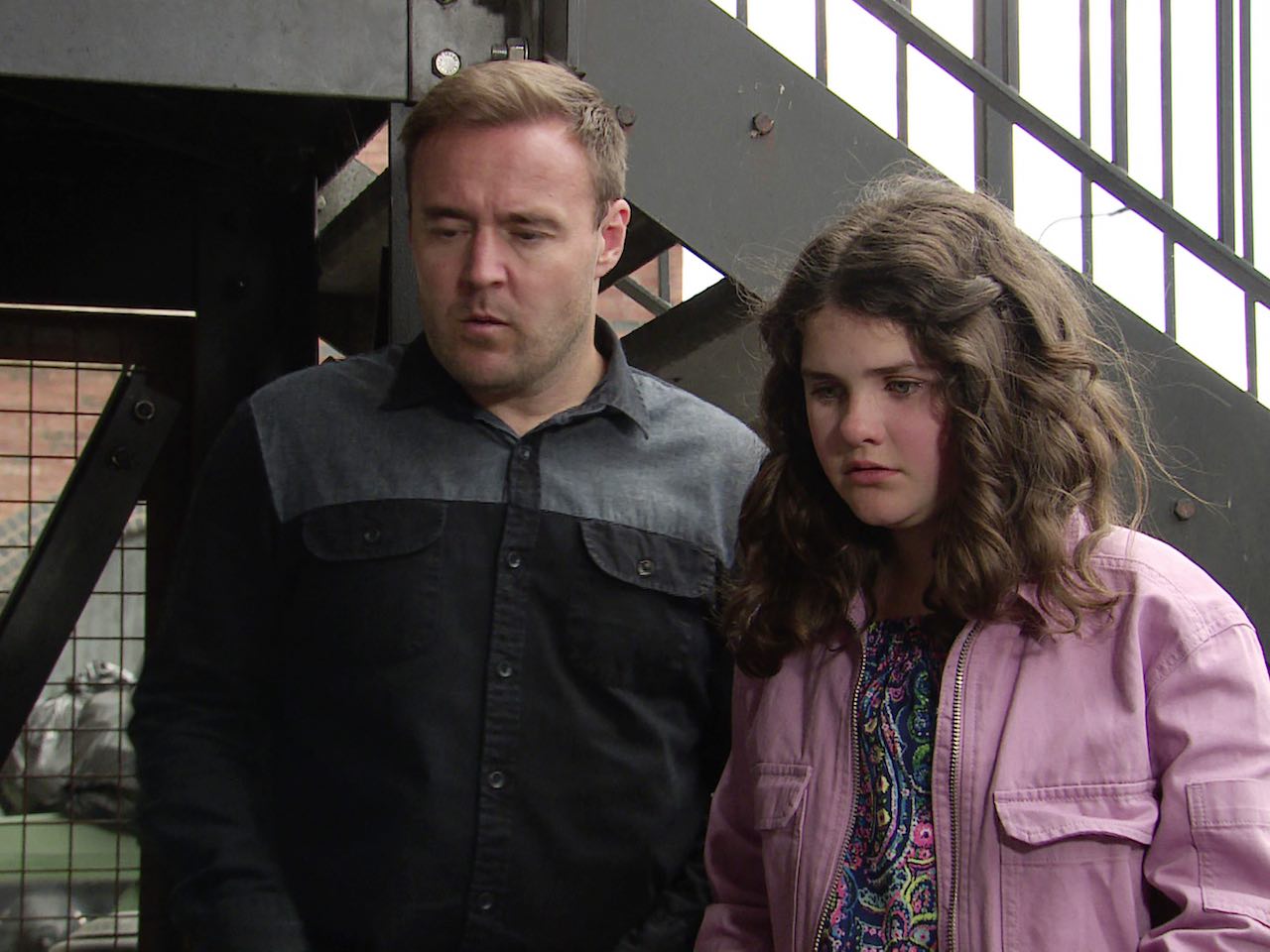 Tyrone and Hope on Coronation Street on September 6, 2023