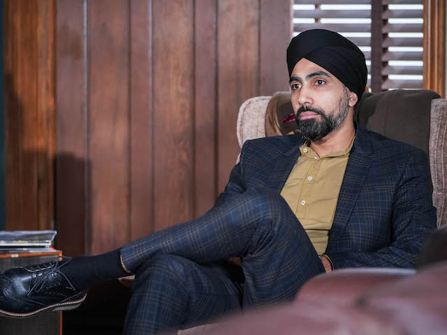 Kheerat on EastEnders on February 22, 2021