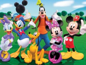 Mickey Mouse and friends