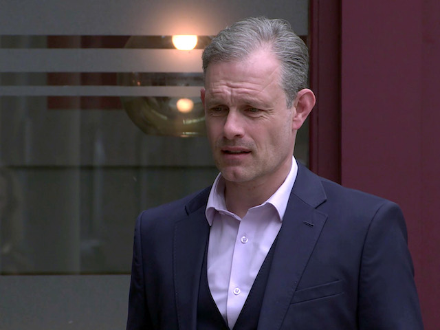 Nick on Coronation Street on June 29, 2021
