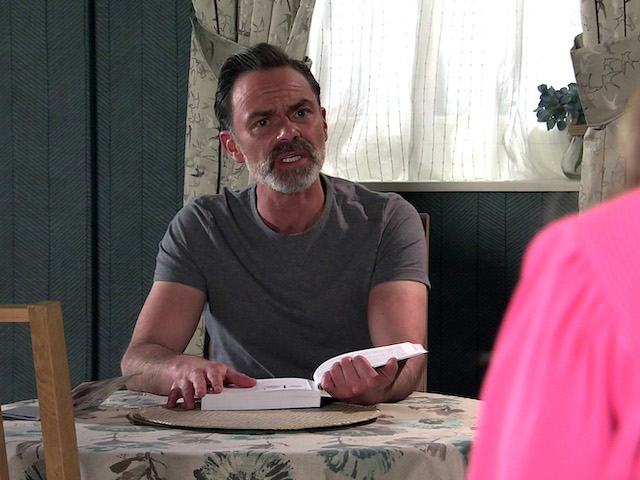 Billy on Coronation Street on July 2, 2021