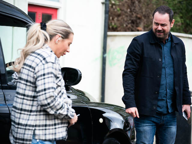 Jeanette and Mick on EastEnders on June 15, 2021