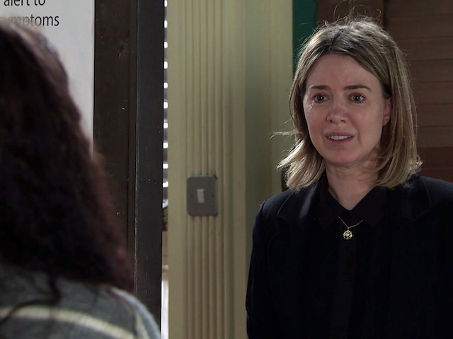Abi on Coronation Street on May 31, 2021