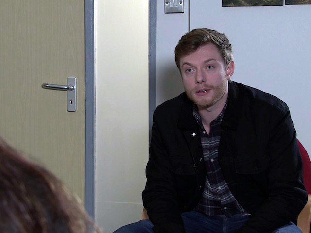 Daniel on Coronation Street on April 12, 2021