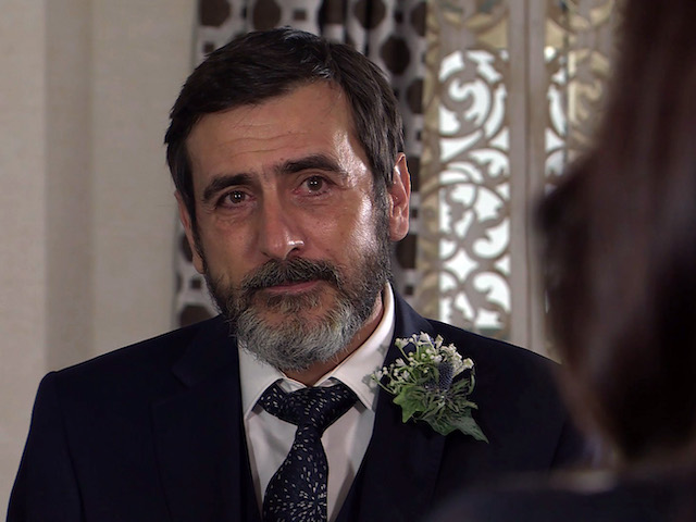 Peter on Coronation Street on April 16, 2021