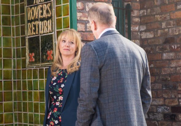 Jenny and Stephen on Coronation Street on August 2, 2023