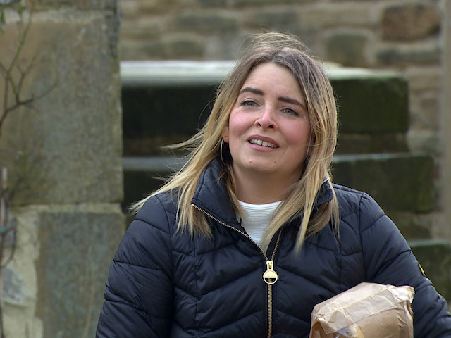 Charity on Emmerdale on April 6, 2021