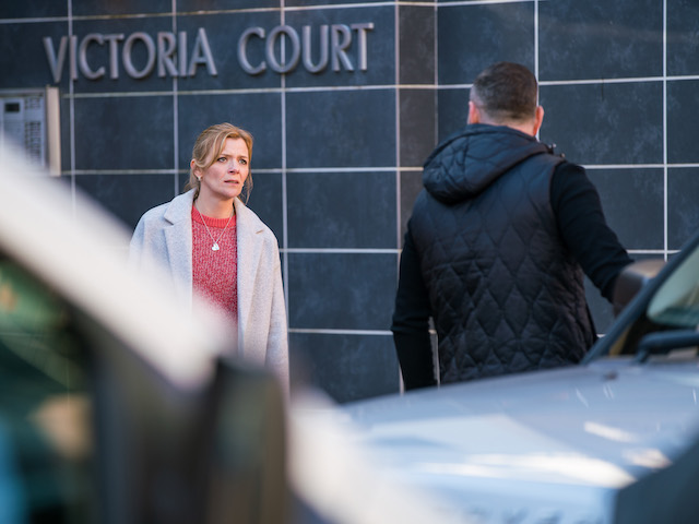 Leanne on Coronation Street on April 7, 2021