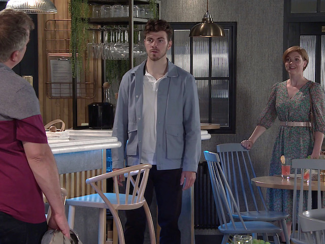 Curtis on Coronation Street on July 19, 2021