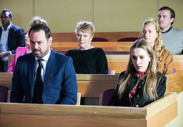 Linda, Mick, Shirley, Frankie and Nancy on EastEnders on May 21, 2021