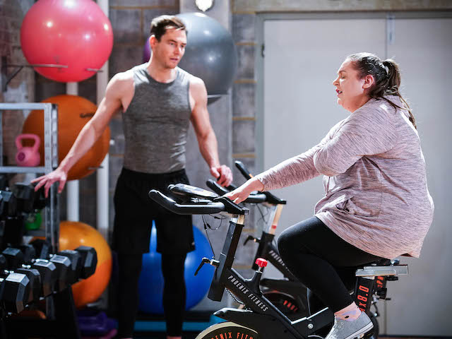Zack and Bernadette on EastEnders on July 26, 2021