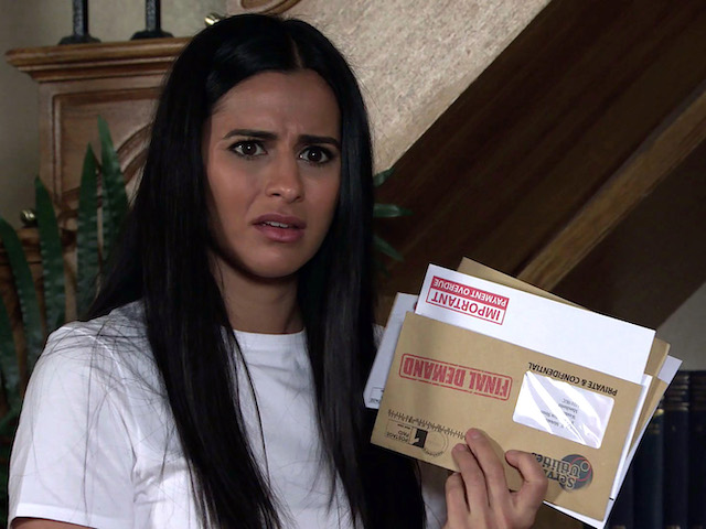 Alya on Coronation Street on February 22, 2021