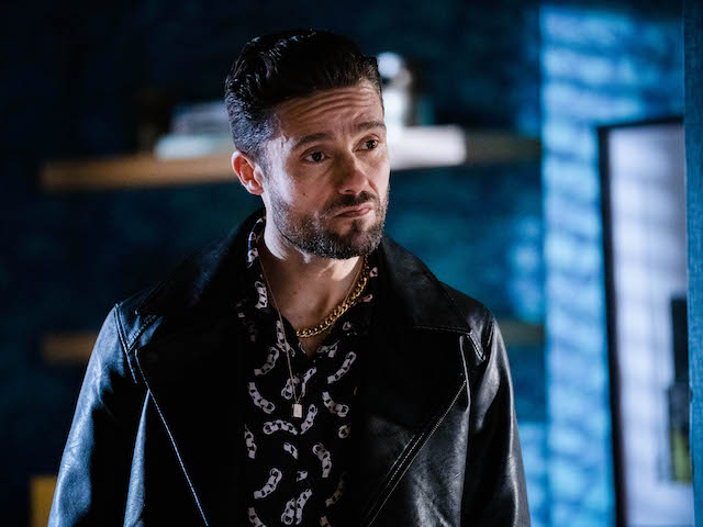 Caleb on EastEnders on March 15, 2021