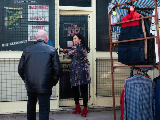 Phil and Kat on EastEnders on June 16, 2021