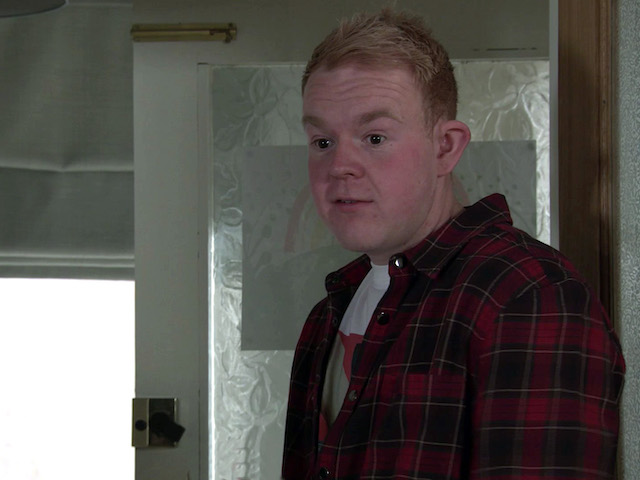 Craig on Coronation Street on April 5, 2021