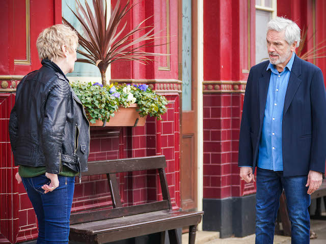 Shirley and Rocky on EastEnders on June 16, 2021